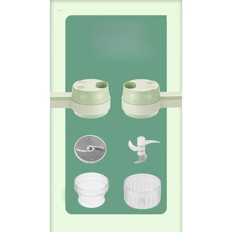 4-in-1 Handheld Vegetable Cutter 5