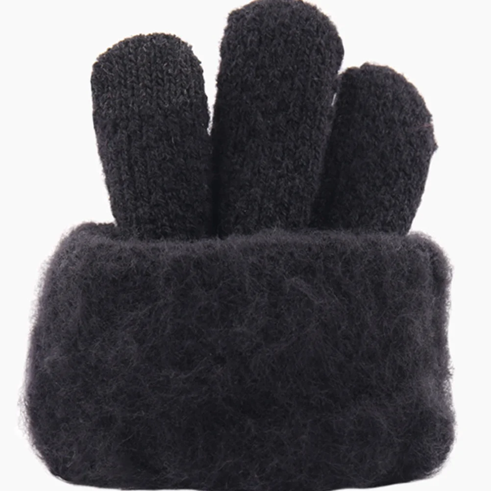 1 زوج قفازات الشتاء الدافئة للرجال يندبروف لمس الدراجات في الهواء الطلق المضادة للانزلاق تنفس قفازات الطقس البارد #5