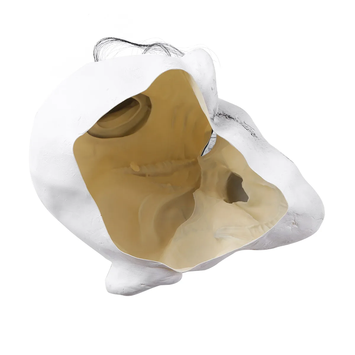 

Fancy Party Mask Clown Mask with Hair Wig Halloween Clown Costume Creepy Cosplay Dress Up Adult Teens Masquerade Halloween Masks