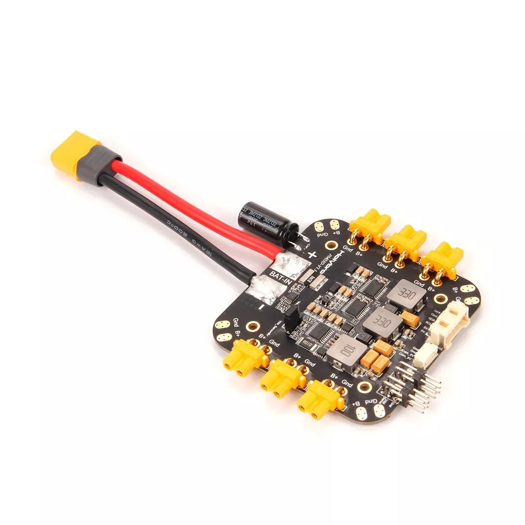 

Holybro PM03D Power Module XT30 XT60 6S for Pixhawk4 Pixhawk 5X Pixhawk 6X Durandal Pix32 Flight Controller X500 V2 Multirotors