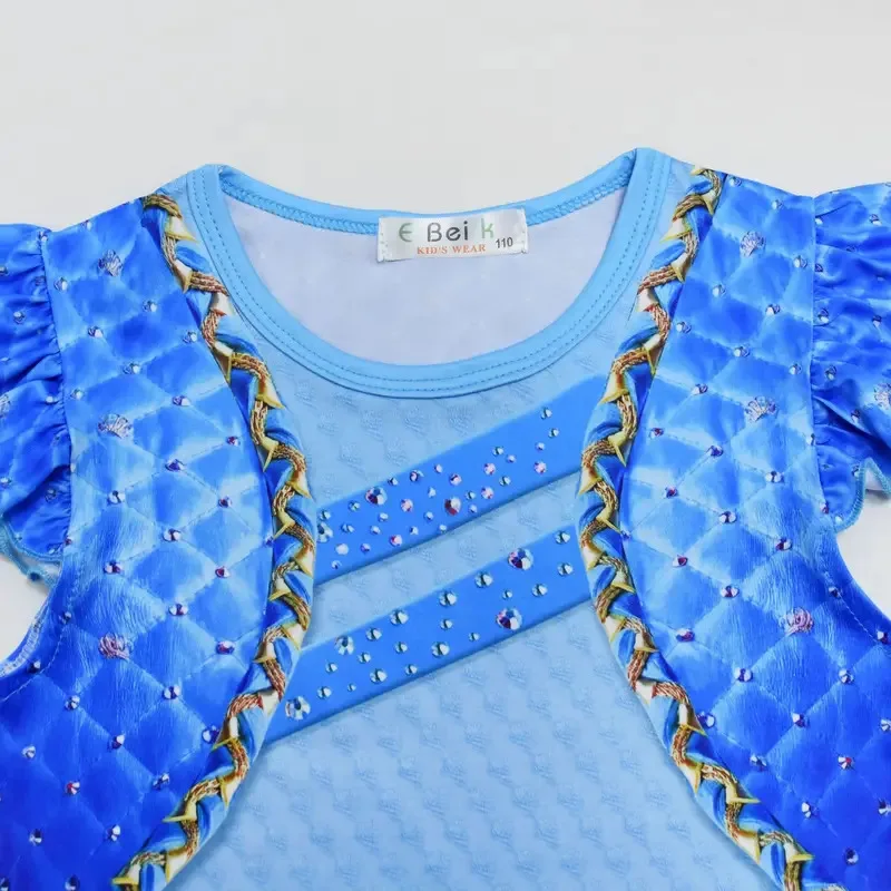 عصا 4 2024 أزياء الهالوين للفتيات الأميرة الحمراء التأثيرية باللون الأزرق vvdress up ملكة القلوب شعر مستعار وردي اللون