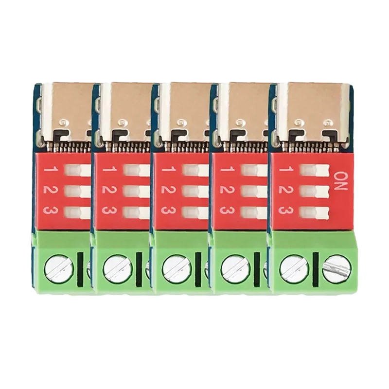 

Durable-PD Trigger Board Module Type-C QC PD Fast Charging Test Board 5-20V Dial Adjustment Voltage,PD Trigger Board Module Type