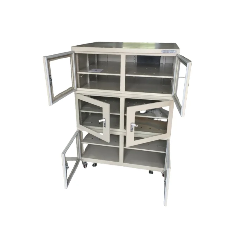 

Advanced Lab Proof Nitrogen Dry Cabinet PLC New Dehumidification Technology for Electronic Components Food Processing Industries