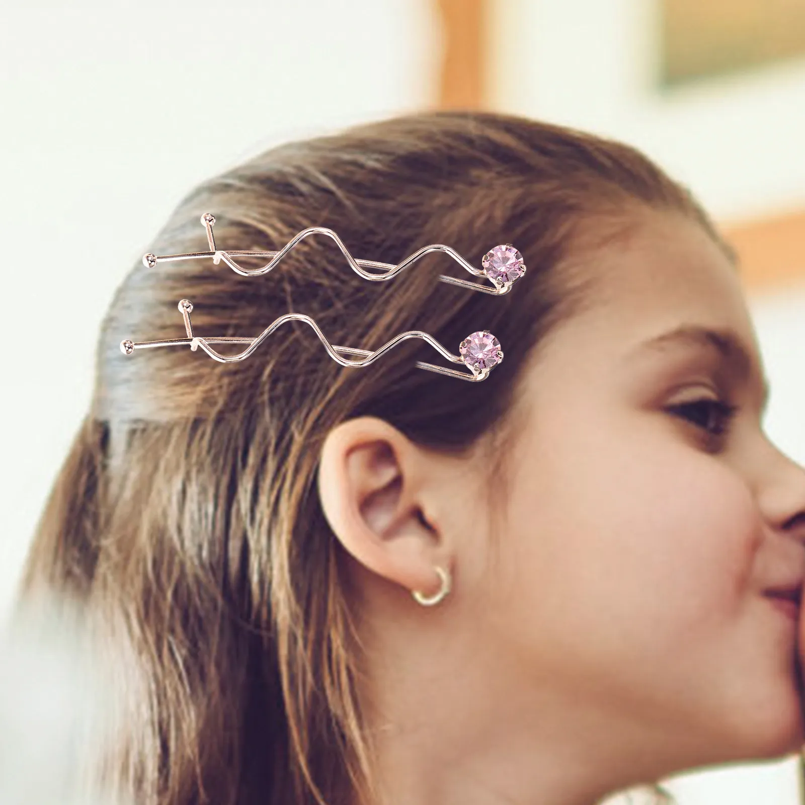 

Набор из 6 декоративных заколок для волос для женщин: милые аксессуары для украшения прически