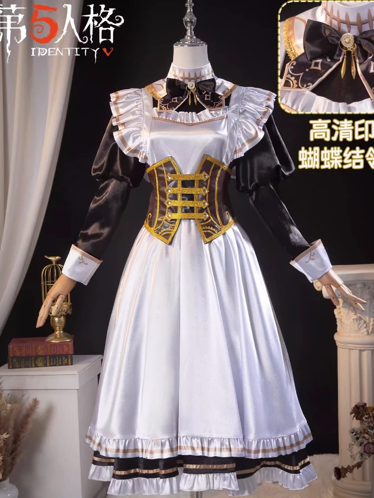 Mary Maid Outfit Game Identity V Bloody Queen Cosplay Anime Women Fashion Maid Dress Costume Halloween Carnival Party Suit Stock