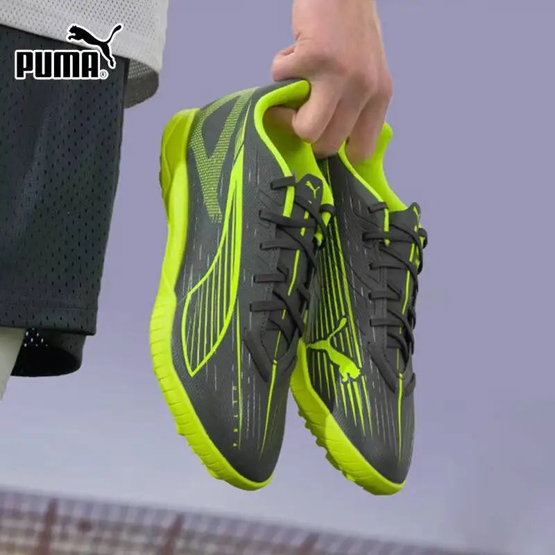 2026 new PUMA Mens Lightweight TT Soccer Cleats 108331-03 Reinforced Heel Artificial Turf Football Shoes
