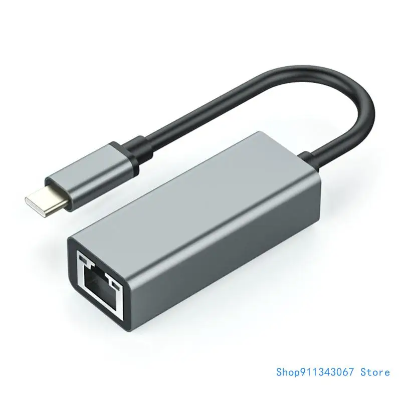 

New Ultra-thin Type-C To Rj45 Cable Drive-free Card Drop shipping