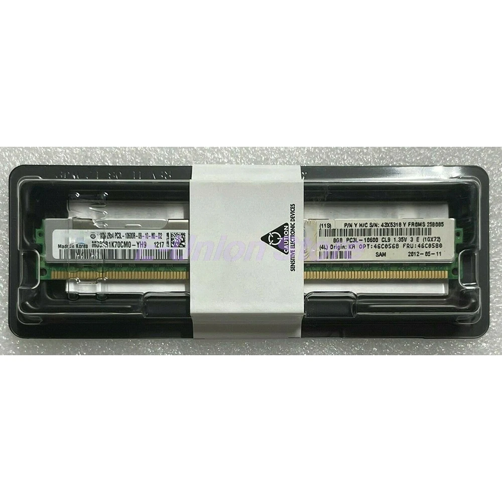 

46C0568 46C0580 Оперативная память HS22 HS23 8 ГБ DDR3 1333 ECC VLP Серверная память 8G