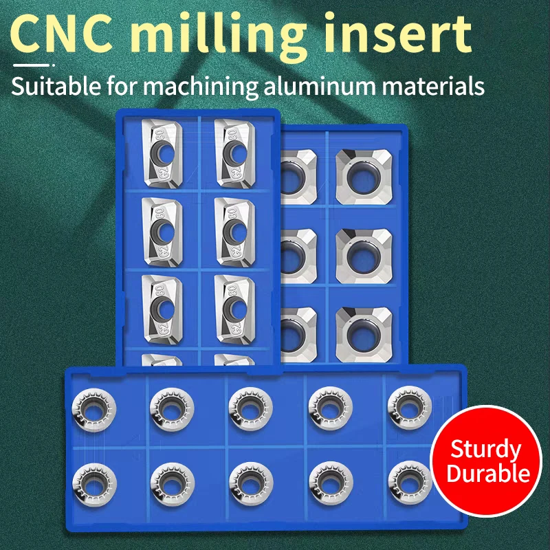 

Aluminum copper special CNC milling cutter with aluminum cutting edge 1604/1135 R0.8 round cutting edge R5/R6 MA milling cutter