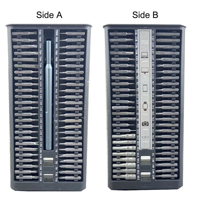 102 in 1 Double sided screwdriver set Multifunctional mobile phone clock disassembly and maintenance combination tool hand tools