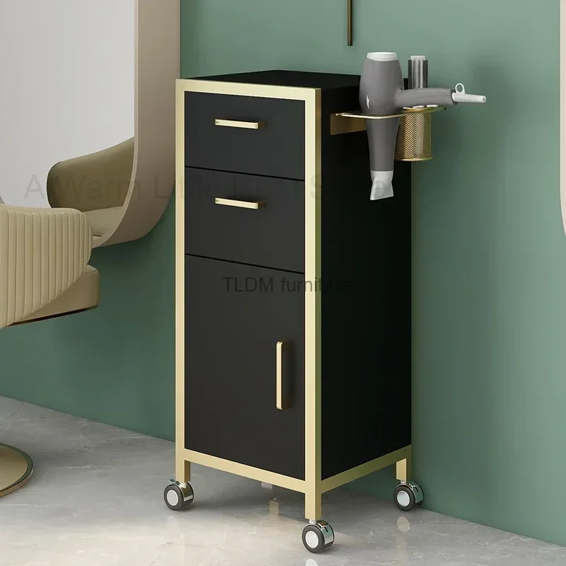 

Aesthetics Rolling Trolley Beauty Salon White Professional Salon Trolley Storage Drawers Carro Peluqueria Salon Furniture MQ50TC