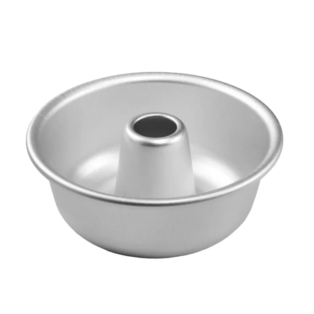 Non Stick Fluted Cake Pan Mold Round Alloy Baking Mould for Angel Bundt Ring Pound Cake Kitchen