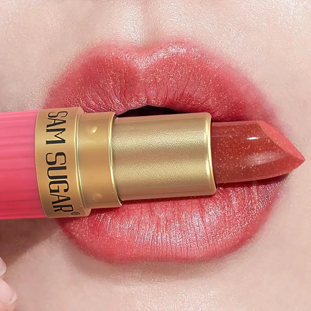 Pearl Sparkling Lip Gloss Glitter Shimmery Velvet Lipstick Pearlescent Sparkling Lip Gloss Diamond Lipstick Beauty Lip Makeup