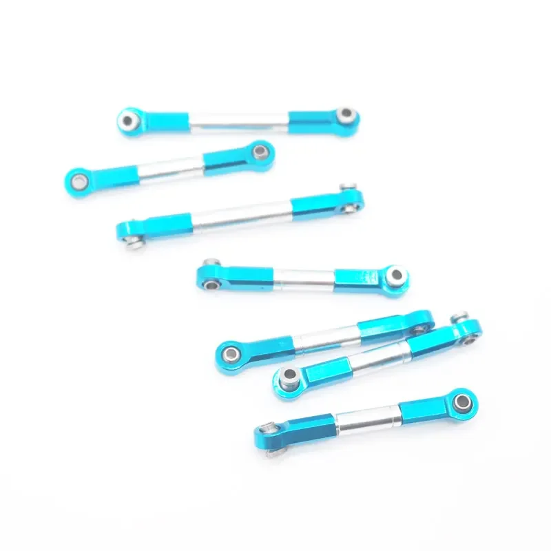 Upgrade Metal Parts 9PCS Linkage Kit For Feiyue FY03 WL 12428 1/12 RC Buggy Car Parts