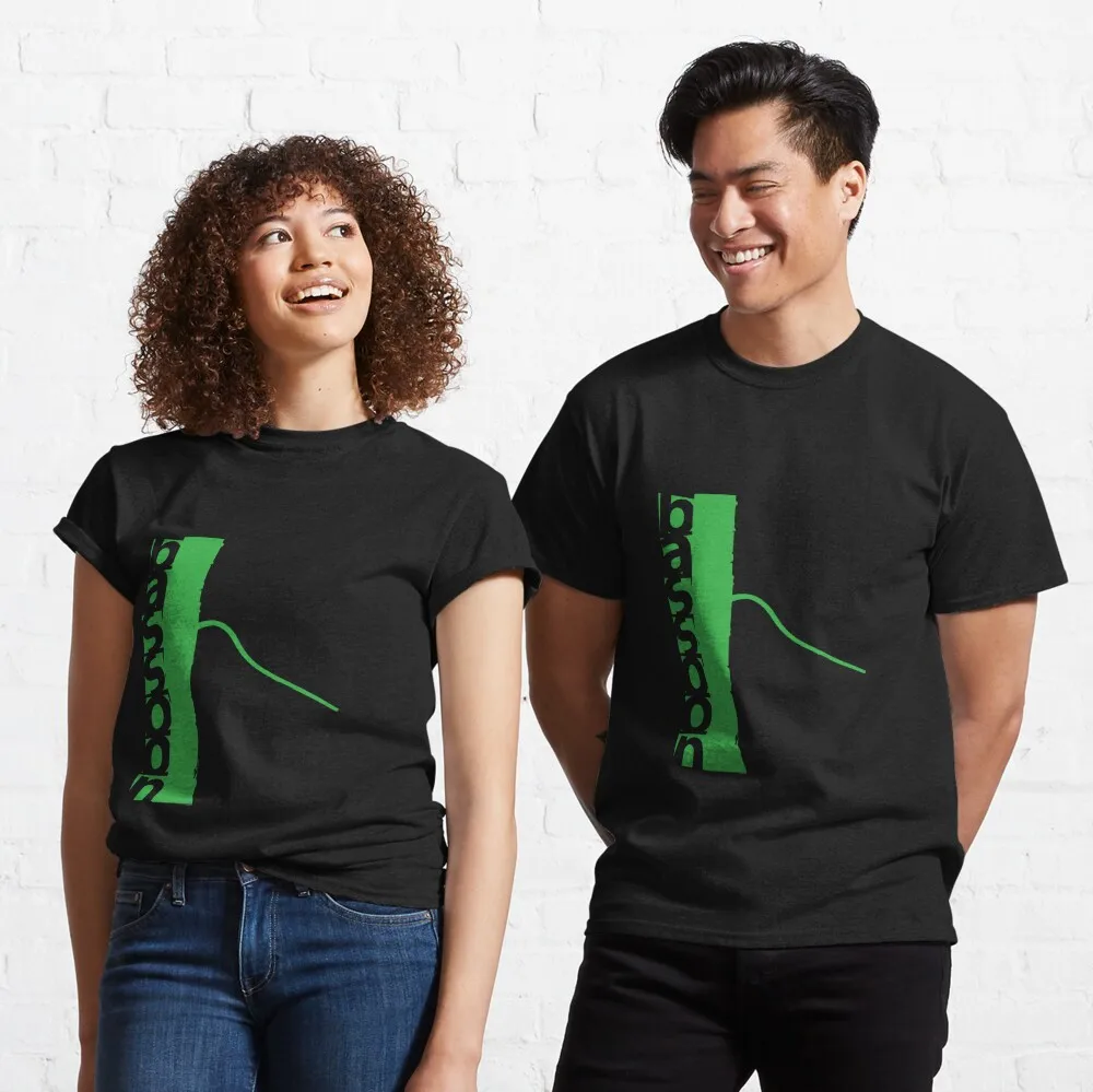 Bassoon Musical Instrument Classic T-Shirt Anime Graphic T-shirts For Men Clothing Women Short Sleeve Tees New Arrivals Unisex