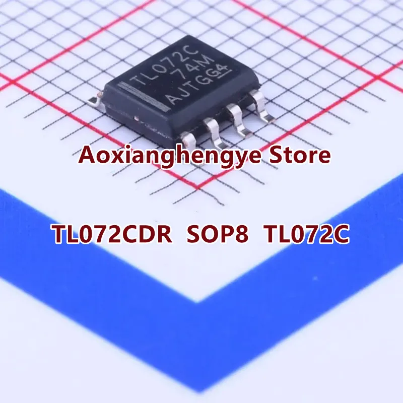 

10 шт. TL072CDR TL072IDR TL082CDR TL082IDR TL084CDR TL084IDR SOP8/SOP14 оригинальные малошумящие операционные усилители с JFET-входом