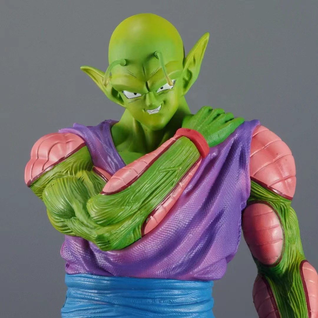 35cm Dragon Ball Piccolo Touch The Shoulder Standing Position Anime Figure Model Statue Collection Desktop Decoration Ornament