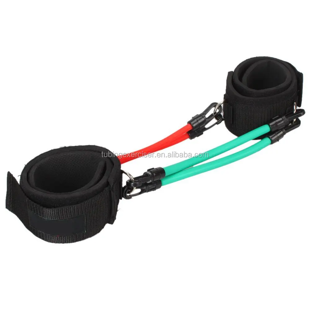 Resistance bands type Kinetic Plyometrics Training Ankle/Leg Training Bands set