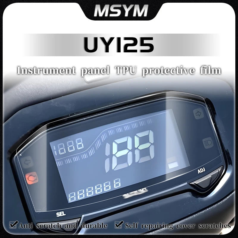 

For Suzuki UY125 UY 125 Uy125 uy125 uy 125 2023 GIXXER 155 Cluster Scratch Screen Protection Instrument Film accessory