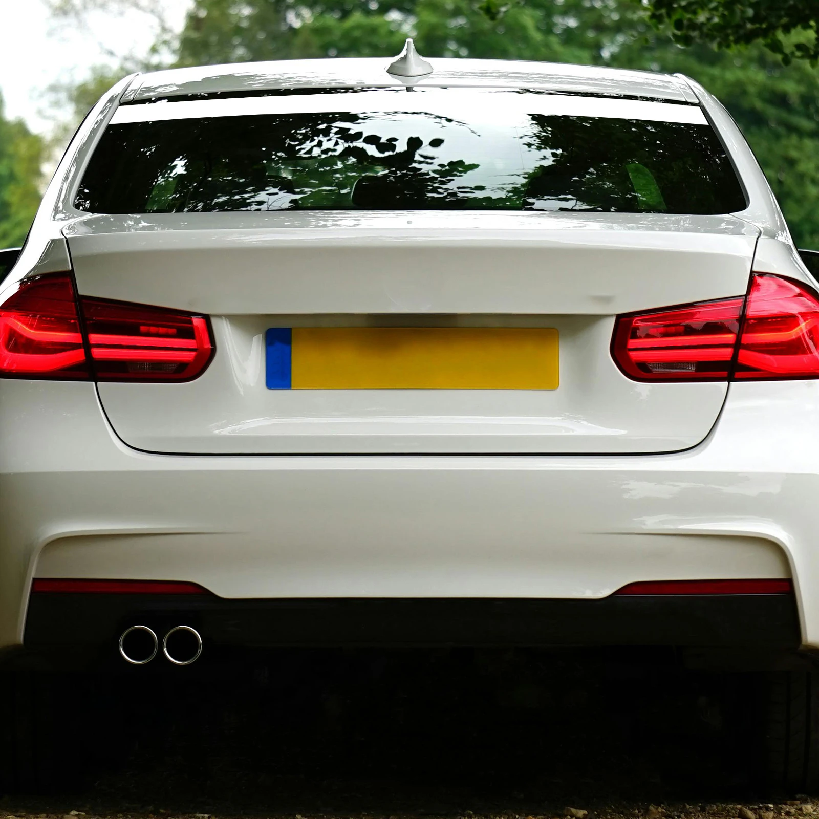 

1Pcs 60 Inch Matte Black Windshield Sun Visor Strip Sticker Car Front Rear Window Sunshade Decal