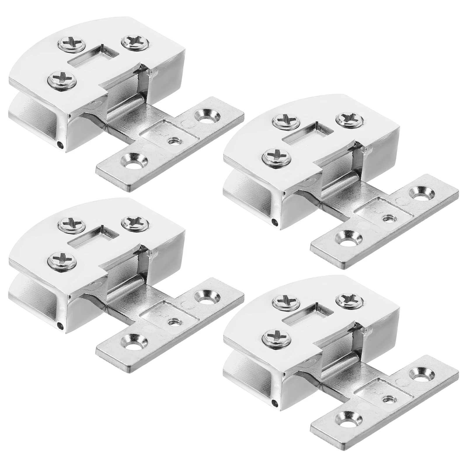 

4Pcs Stainless Steel Frameless Shower Door Hinges Glass Clamp Bathroom Shower Door Hardware Metal Part Hinges to Repair