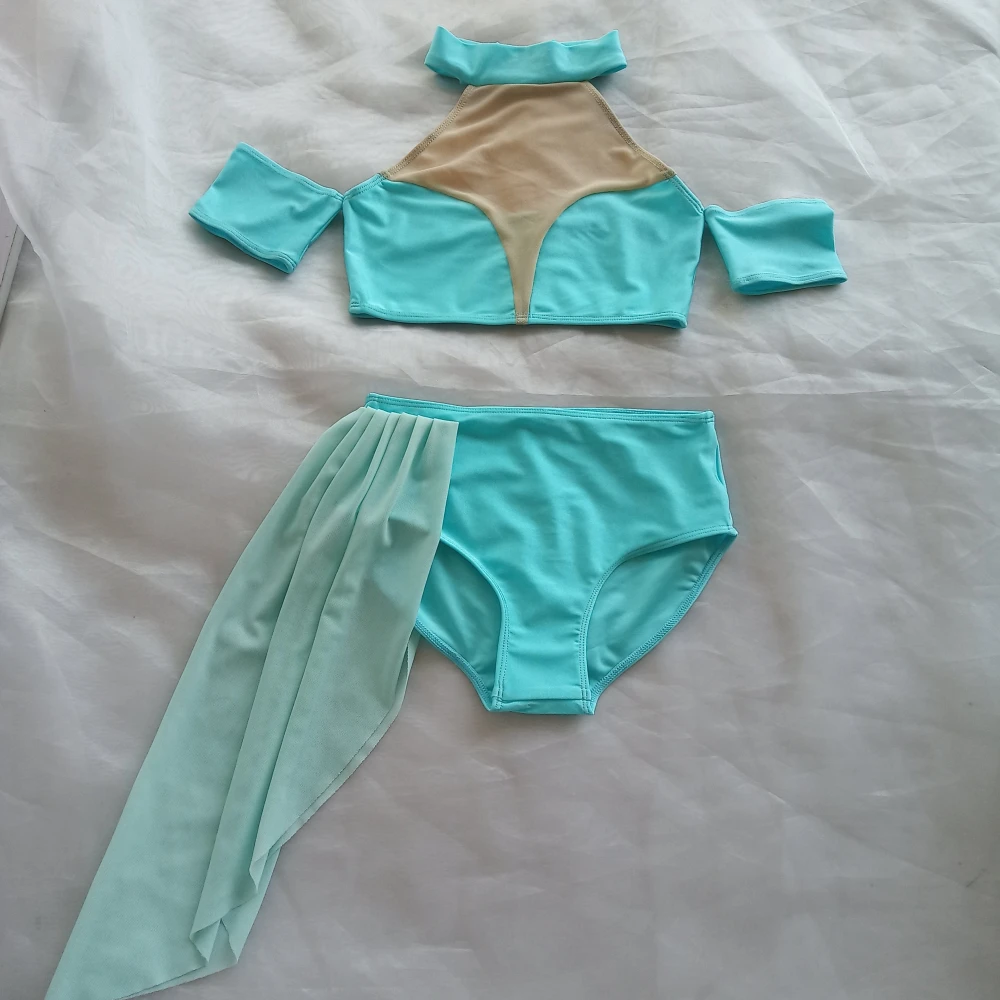 Kindermeisjes Detailhandel En Groothandel Nylon/Lycra Mesh Moderne Dans Ballet Body Suit Training Pak Dansschool Groep Performance