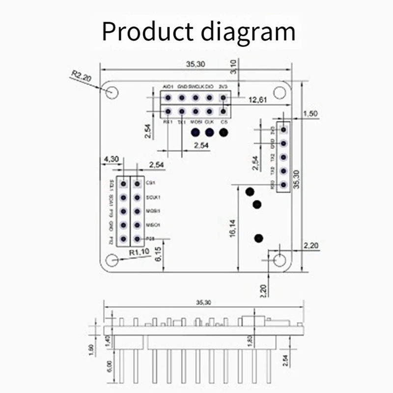 Sensor Detection Module 79G Millimeter Wave Level LD8001B Non-Contact Radar High Precision Level Measurement Module