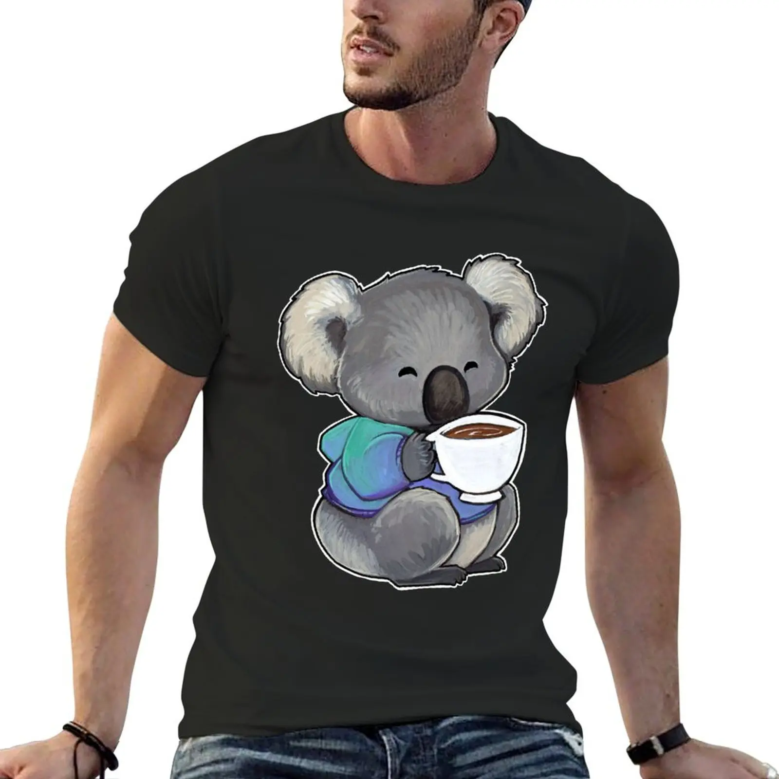 

Comfort Koala T-Shirt graphic shirts oversized graphic tee mens shirts graphic tee