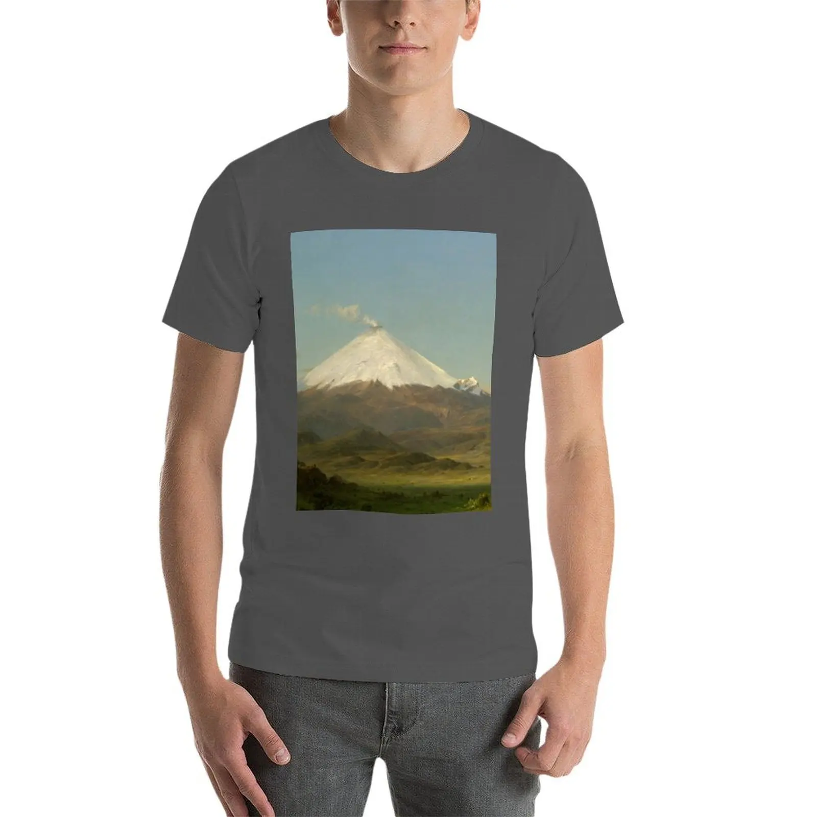 Cotopaxi - تي شيرت فريدريك إدوين كنيسة تي شيرت تي شيرت شخصي مع تي شيرت مطبوع #4