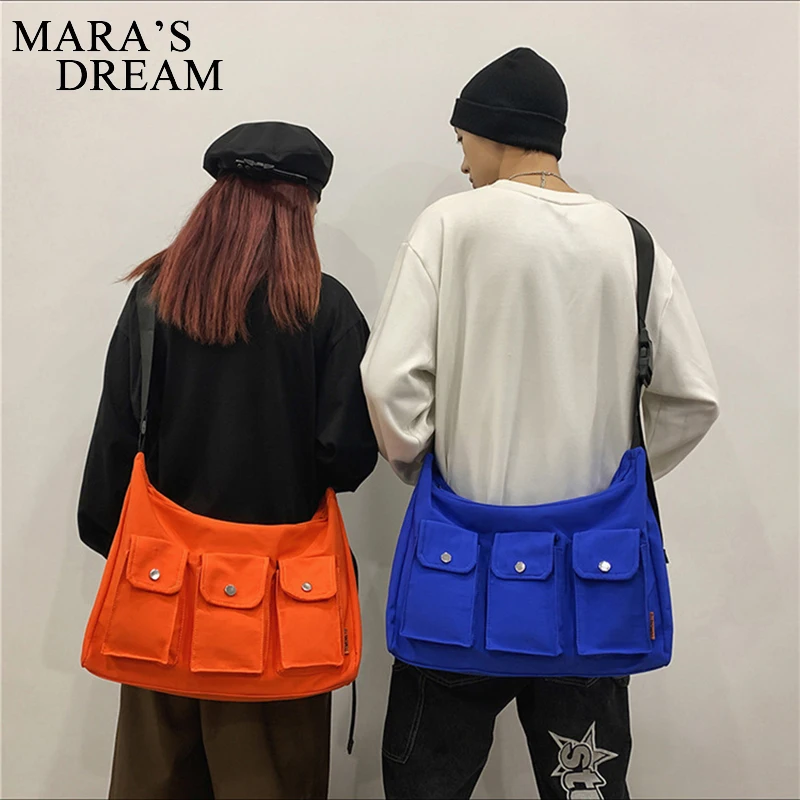 Mara\'s Dream Messenger Bag Unisex Postman Female Wear-resistant Nylon Bag Crossbody Bag Japanese Shoulder Bags Multiple Pockets