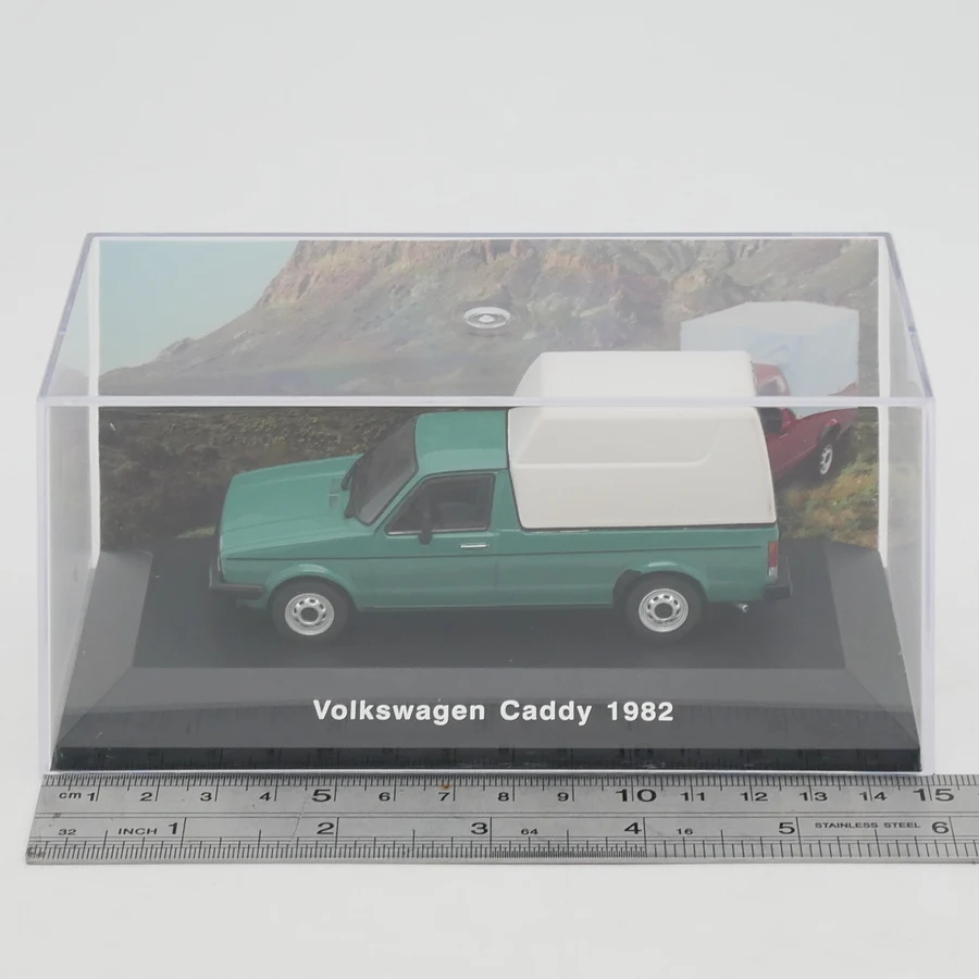 Diecast IXO 1:43 Scale VW Caddy 1982 Alloy Car Model Collectible Toy Gift Souvenir Display Ornament