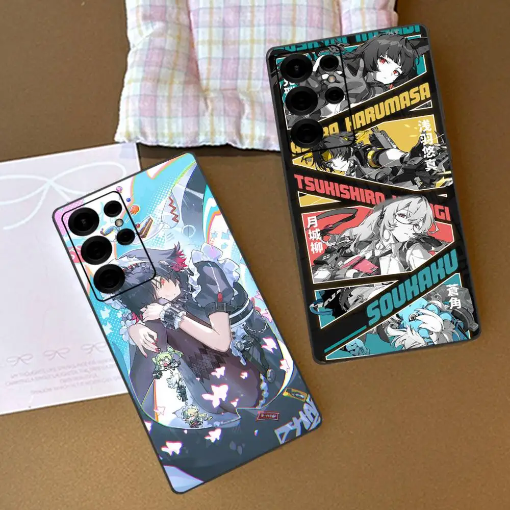 حافظة هاتف Zenless Zone Zero ZZZ لهاتف سامسونج S 24 Fe 25 Ultra Plus 20 Lite 21 30 22 23 24 22 Ultra 5G Fundas