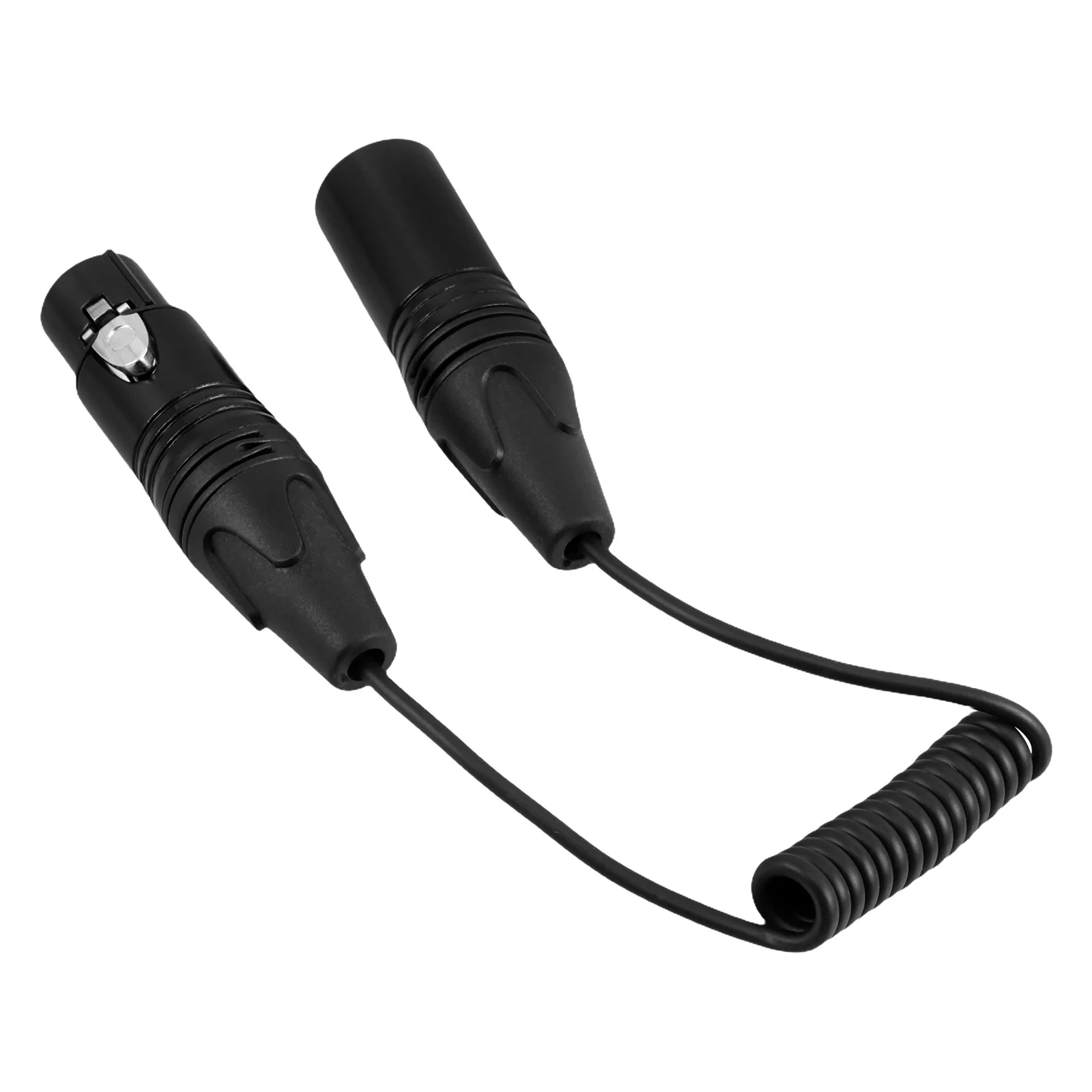 كابل ميكروفون زنبركي قابل للسحب Xlr ذكر إلى أنثى 3 دبوس سلك ميكروفون متوازن لموصل خلاط الصوت الأداء #2