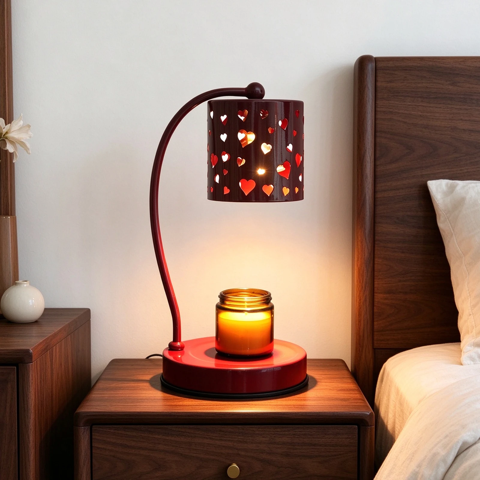 Candle Warmer Lamp With Timer Dimmable Electric Warming Light For Jar Candles Flameless Wax Melter Home Decor Gift For Girl