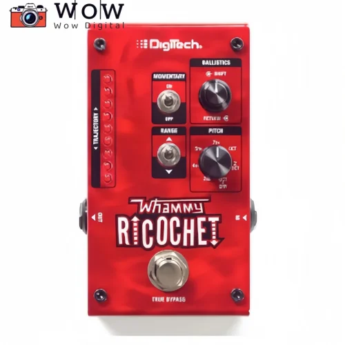 DigiTech Whammy Ricochet Octave Shift Pedal Bounce Stompbox with latching footswitch mode