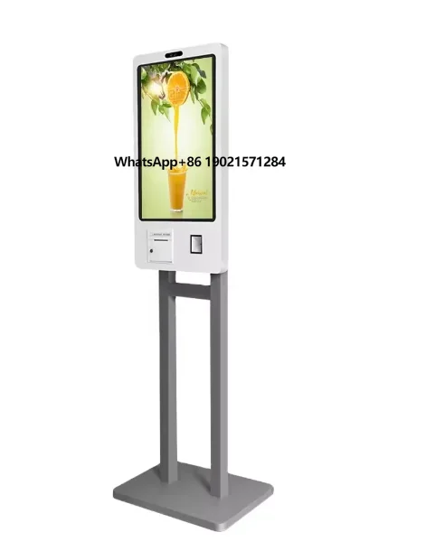 

24'' Capacitive Touch Screen Bill Payment Kiosk with 80mm Built-In Printer 2D Scanner Compatible Win/Andr SDK Function Included