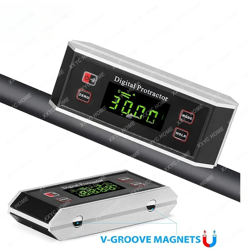 IP54 digital display bar inclinometer slope scale level protractor digital display inclinometer box angle ruler