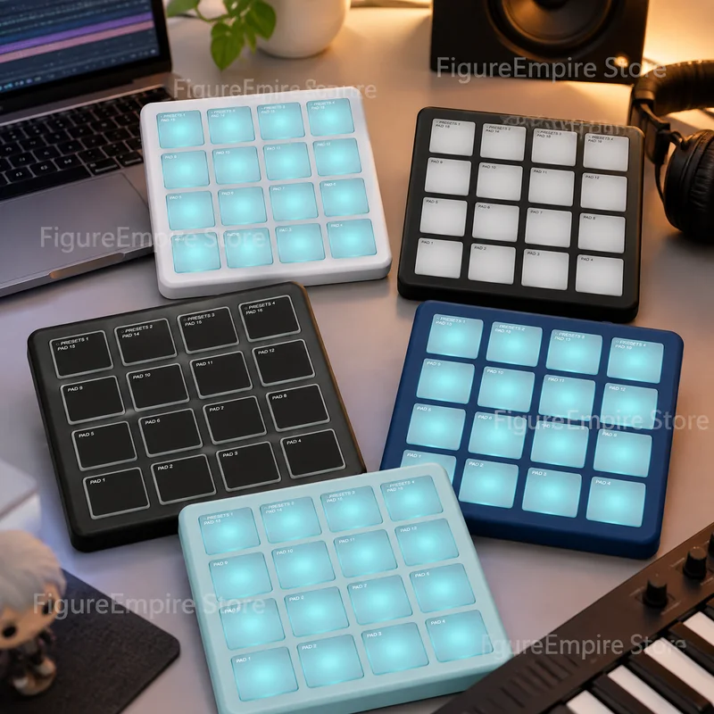 Hot M Vave Midi Pad Portable Dj Controller Rgb Lighting Professional Music Arrangement Keyboard For Music Production Performance