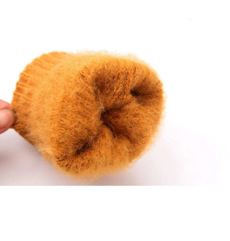 Wool Knitted Gloves Unisex Pineapple Texture Touchscreen Elastic Gloves Winter Warm For Cycling Jacquard Students Gloves