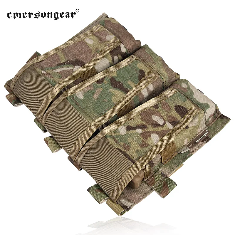 Emersongear AVS Afneembare Flap Voortas M4 556 Mag Pouch Tactische Vest Triple Magazine Pocket Plate Carrier Accessoires