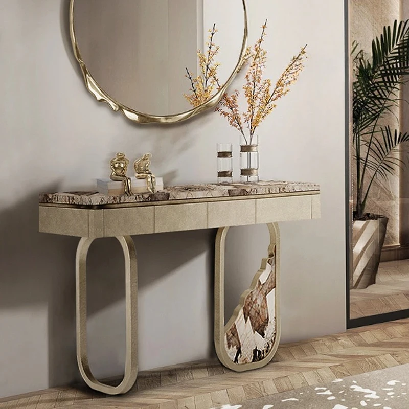 Modern light luxury porch cabinet living room small apartment household locker porch cabinet