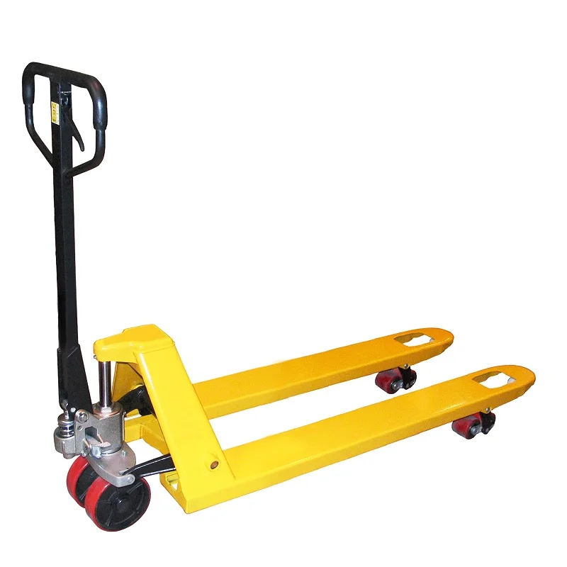 3T Integral Pump Full Welding Steel Pallet Truck Manual Hydraulic Truck Hand Pallet Truck With Pu Wheel