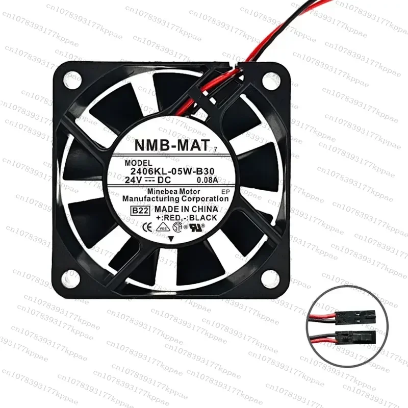 1PCS for 2406KL-05W-B59/B50 for FANUC Driver 24V Fan A90L-0001-0529/0506/135 Cooling Blower Replacement Part