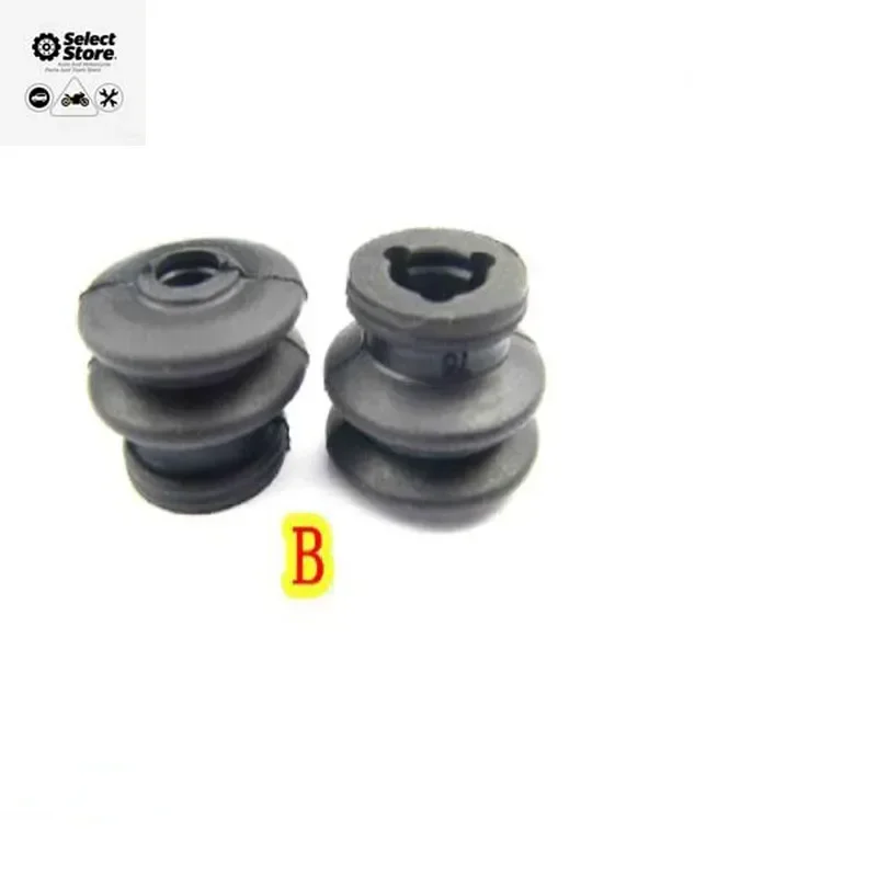 Motorcycle Lower Pump And Sub-cylinder Caliper Rubber Sleeve Dust Cover 2PC