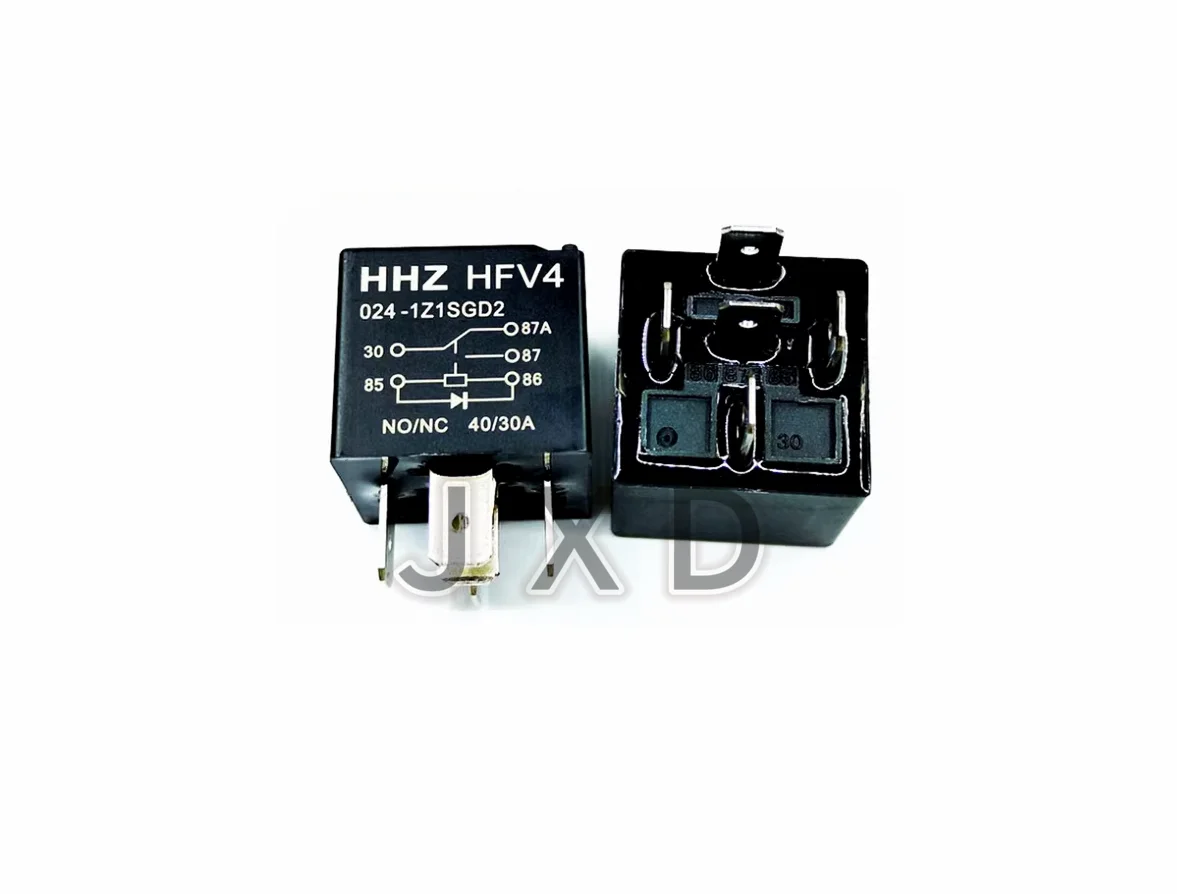 

Горячая новинка HFV4 024-1Z1SGD2 HFV4 024 1Z1SGD2 HFV40241Z1SGD2 24VDC DC24V 24V 40A автомобильное реле 5PIN