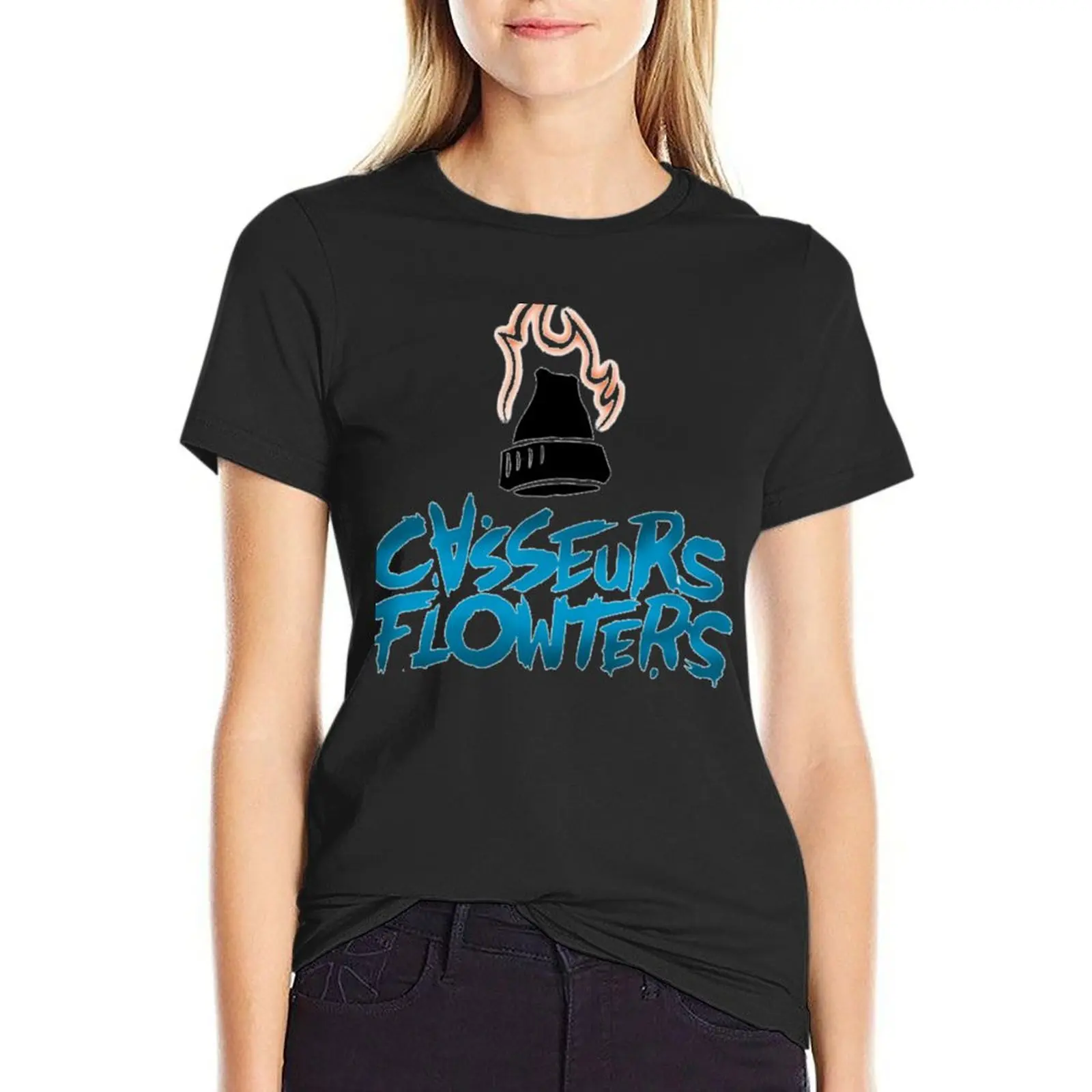 Casseurs Flowters logo Classic T-Shirt plus size tops oversized summer clothes for Women