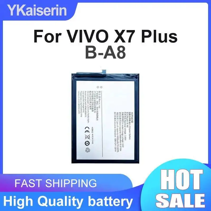 Portable B-A8 4000mAh Stable Power Supply Mobile Phone Battery For Vivo X7 Plus