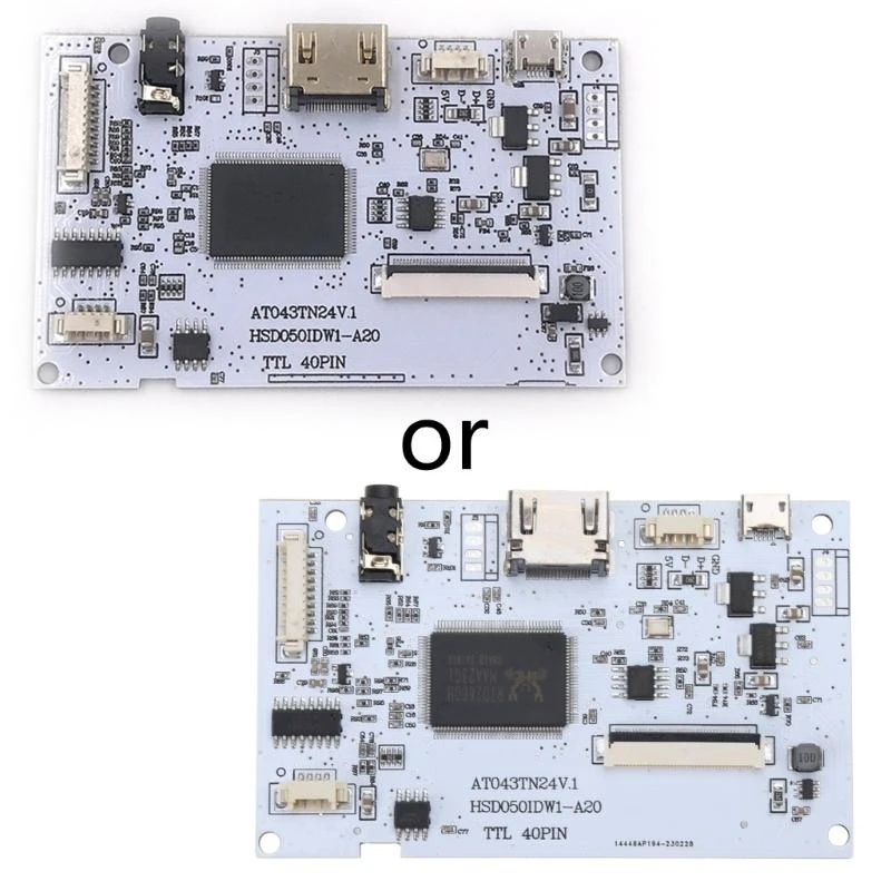 

HDMI-совместимая плата контроллера LVDS 40PIN TTL Driver AT043TN24 V.1 Universal