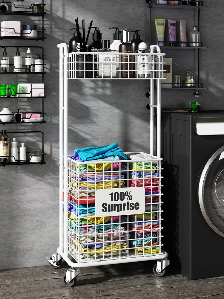 Dirty clothes storage basket dirty clothes basket bathroom rack high value bathroom laundry basket