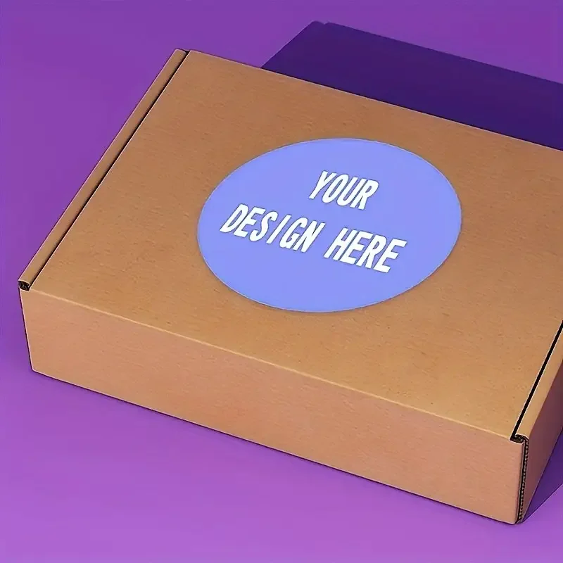 100pcs Customized Wedding, Birthday, Christening Event Stickers - Personalized Circular/Rectangular Logo Designs for Invitations